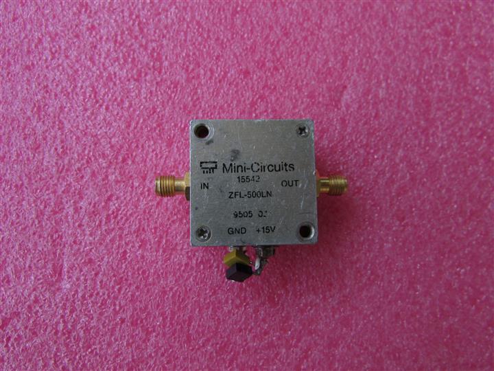 【 MINI进口 ZFL-500LN 0.1-500MHz 30dB 射频微波低噪声放大器】价格,厂家,其他电子元器件-搜了网